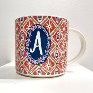 Anthropologie Henry David Thoreau “Letter A” Mug